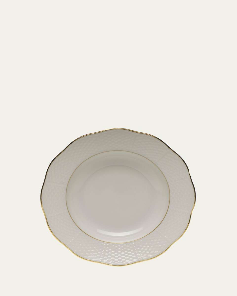 Golden Edge Soup Bowl, Small